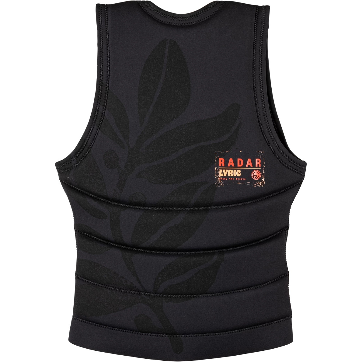 2026 Radar Womens Lyric Impact Vest R26V-IMP-LY.1 - Black / Burnt Sienna
